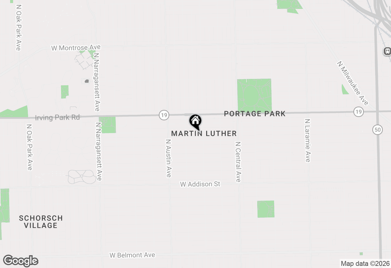 Map of 5825 W Byron Street, Chicago, IL 60634