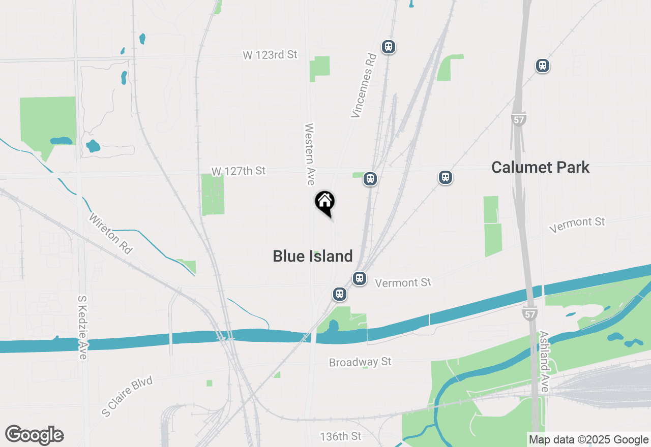 Map of 2336 Union Street #3, Blue Island, IL 60406