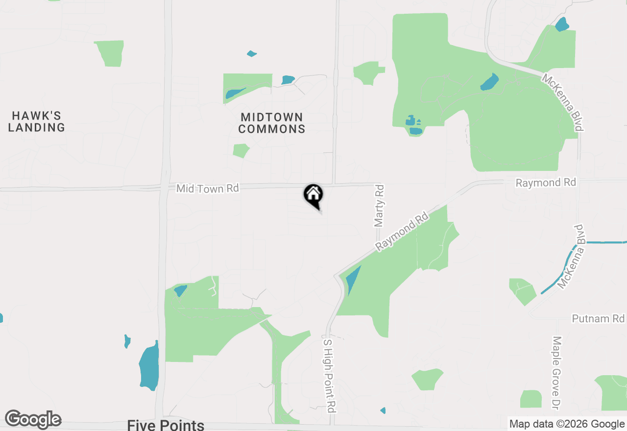 Map of 7731 Starnova Drive, Madison, WI 53719