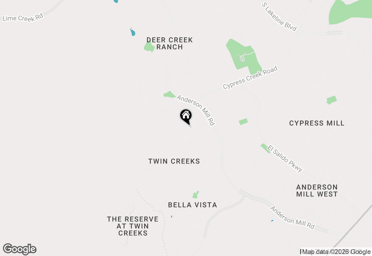 Map of 2108 Tattler Dr, Cedar Park, TX 78613