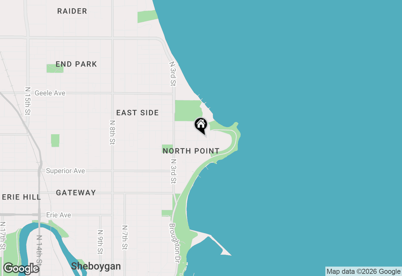Map of 86 Lighthouse Ct, Sheboygan, WI 53081