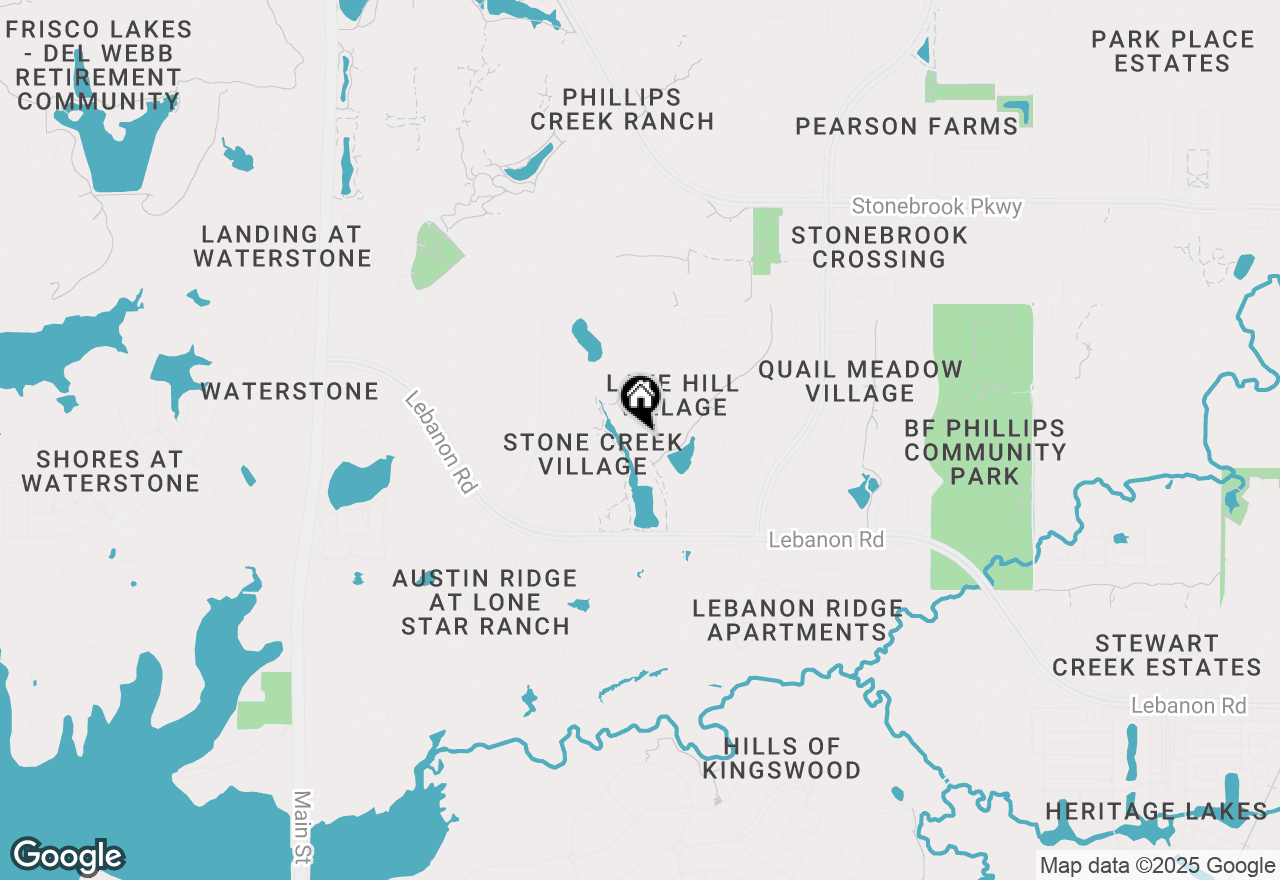 Map of 5503 Midnight Moon Drive, Frisco, TX 75036