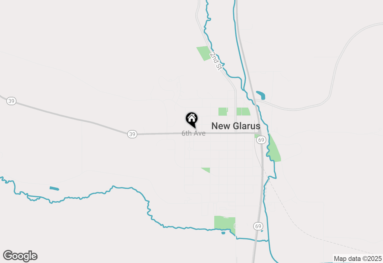 Map of 700 6th Avenue, New Glarus, WI 53574