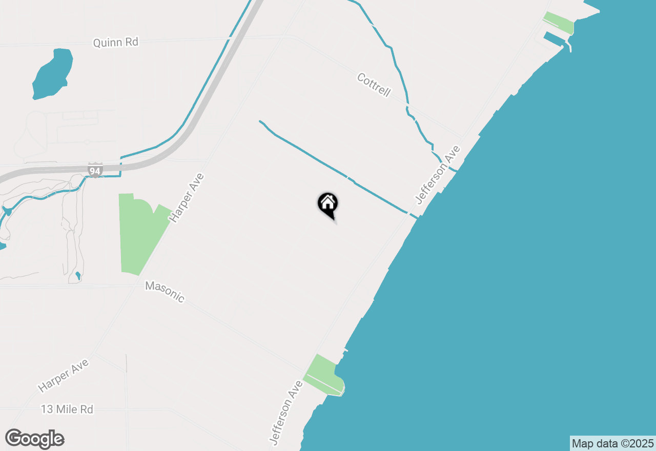 Map of 23631 Beverly Street, St Clair Shores, MI 48082