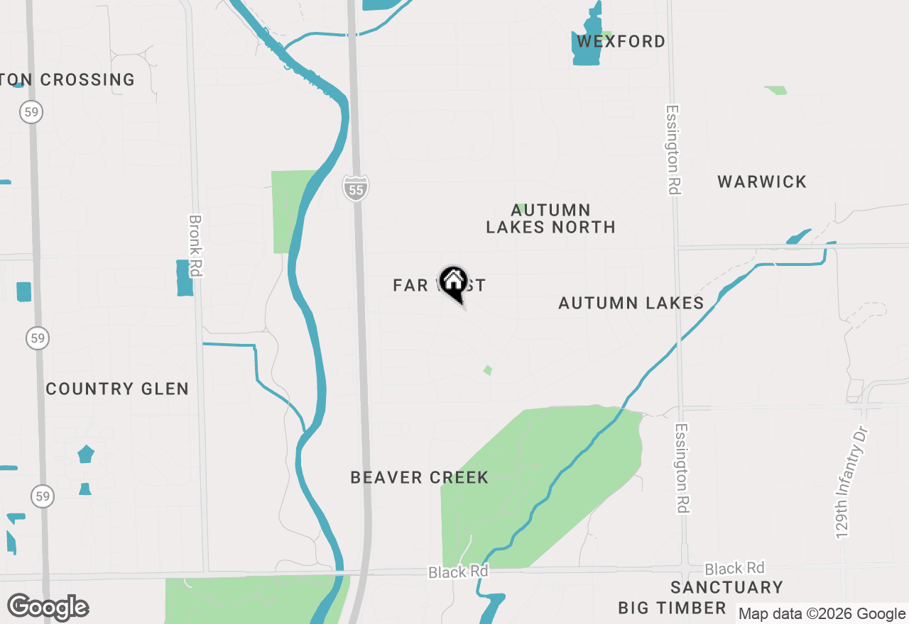 Map of 3725 Terrance Ferry Drive, Joliet, IL 60431