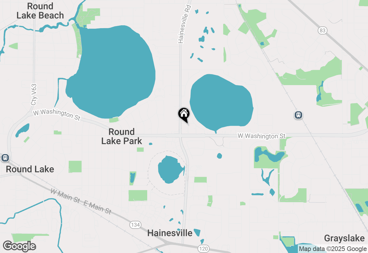 Map of 34069 N Hainesville Road, Round Lake, IL 60073