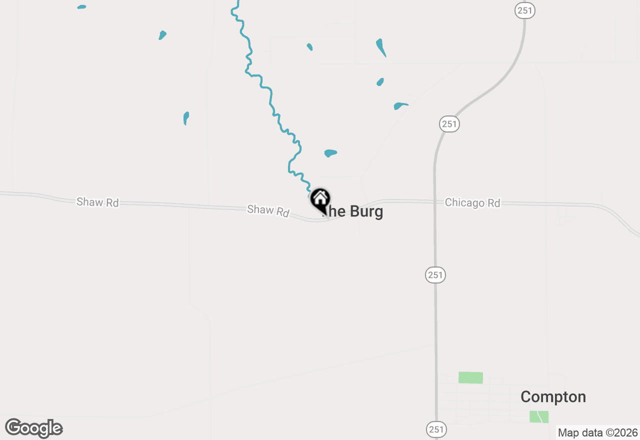 Map of 0 Shaw Road, Compton, IL 61318