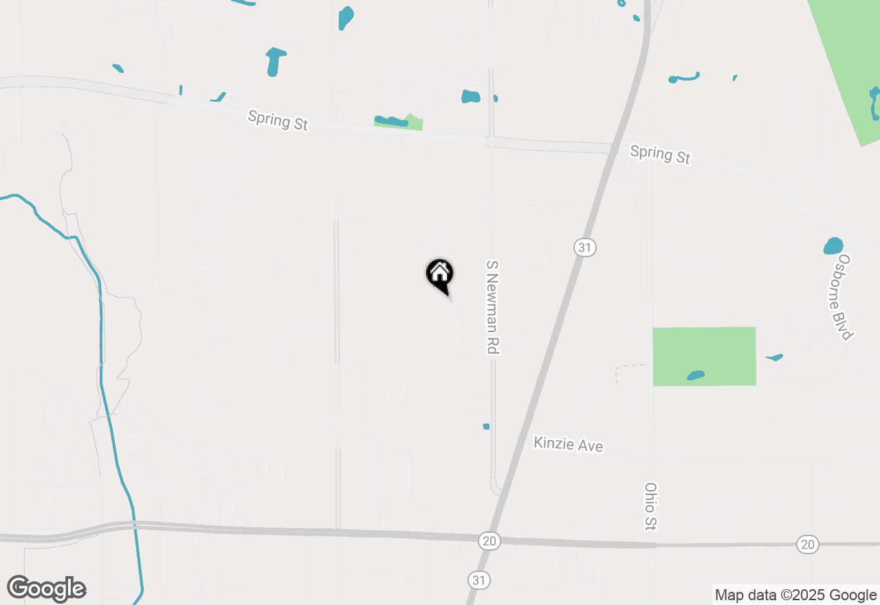 Map of 5700 Woodland Hills Dr, Mount Pleasant, WI 53406