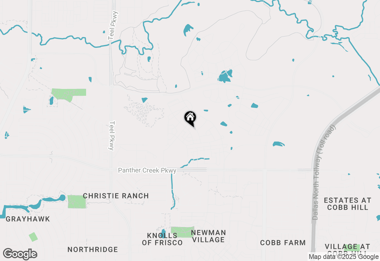 Map of 3509 Rosanah Street, Frisco, TX 75033