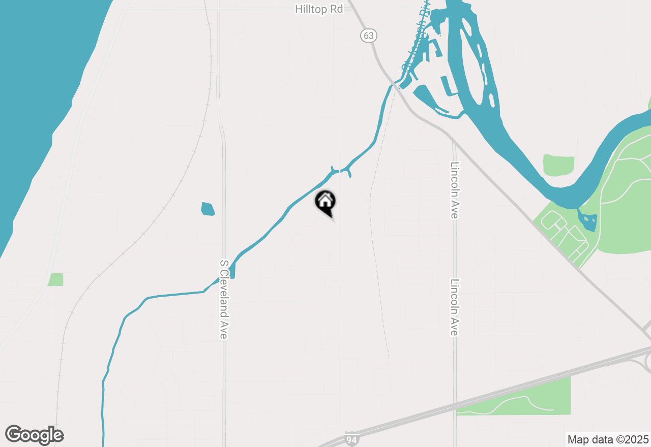 Map of 1350 Susan Drive, St. Joseph, MI 49085