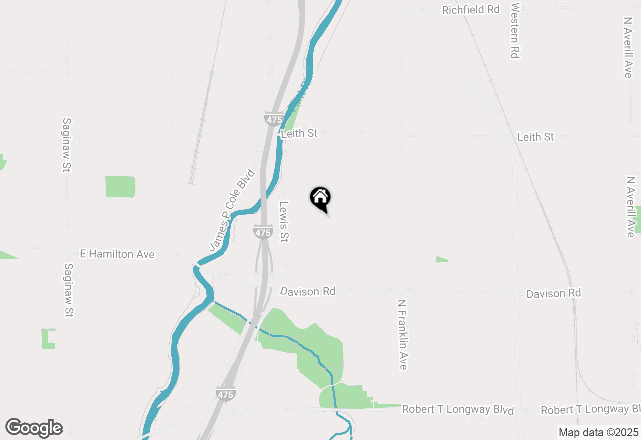 Map of 1513 Jane Avenue, Flint, MI 48506