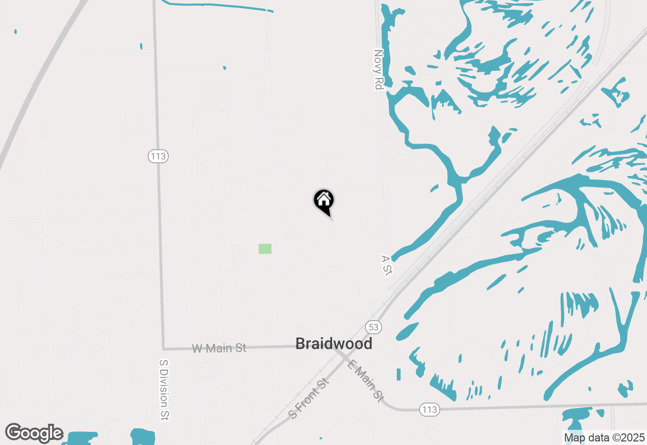 Map of 480 N Mitchell Street, Braidwood, IL 60408