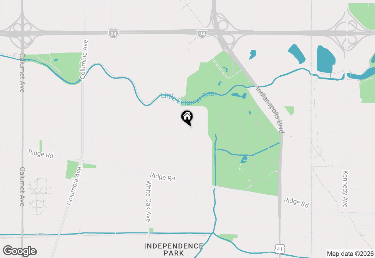 Map of 8245 Baring Avenue, Munster, IN 46321