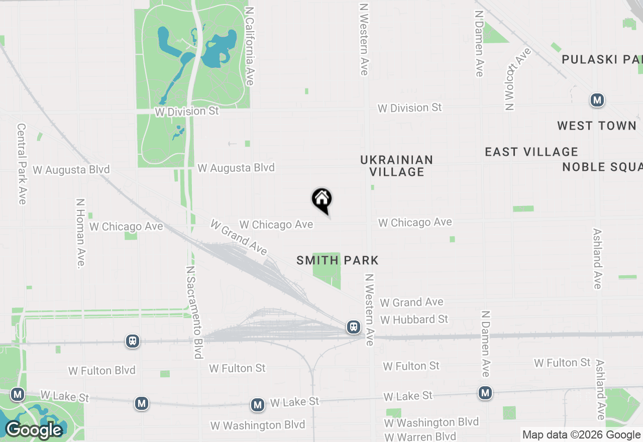 Map of 2538 W Chicago Avenue #4, Chicago, IL 60622