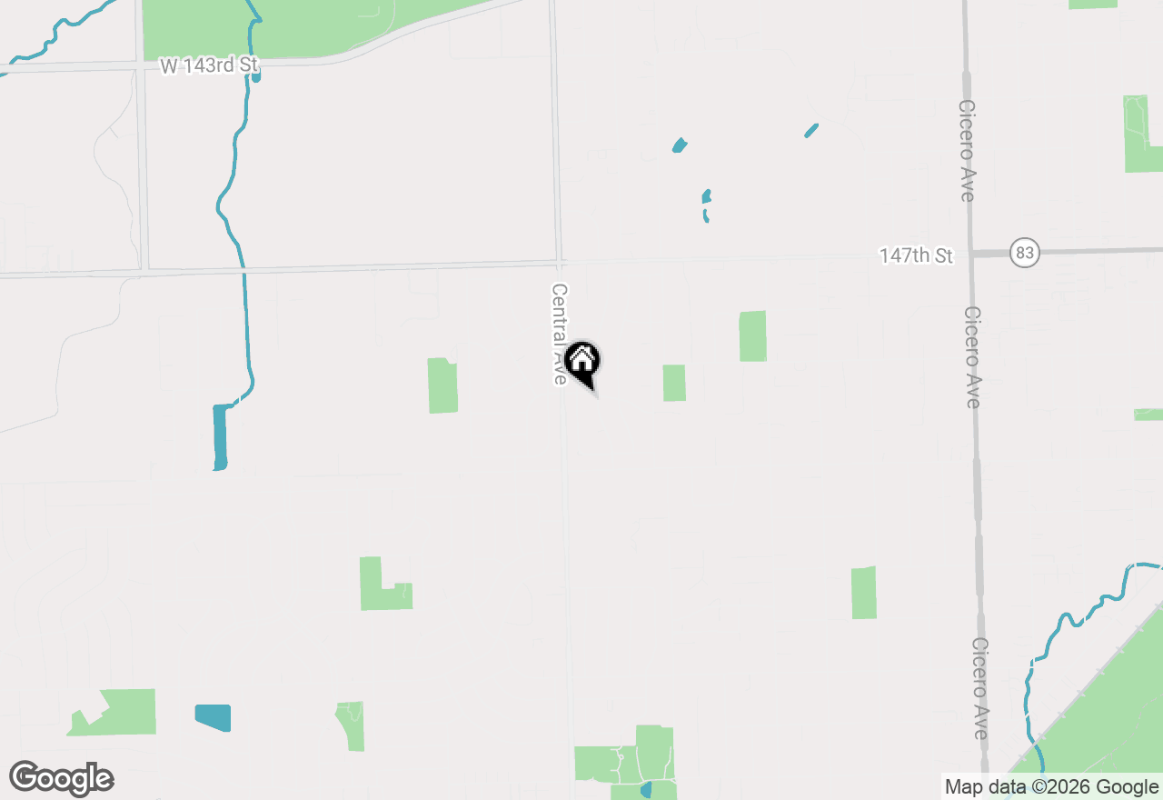 Map of 5539 La Palm Drive, Oak Forest, IL 60452