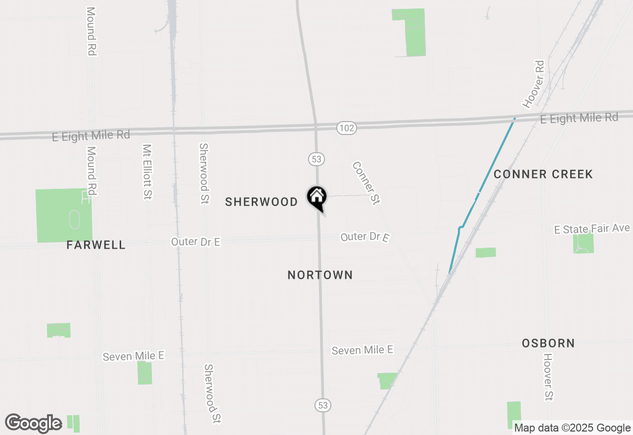 Map of 19989 Van Dyke Street, Detroit, MI 48234