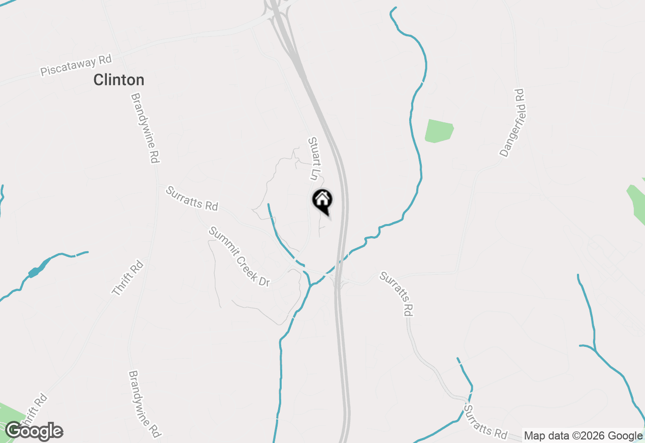 Map of 9915 Quiet Brook Lane, Clinton, MD 20735