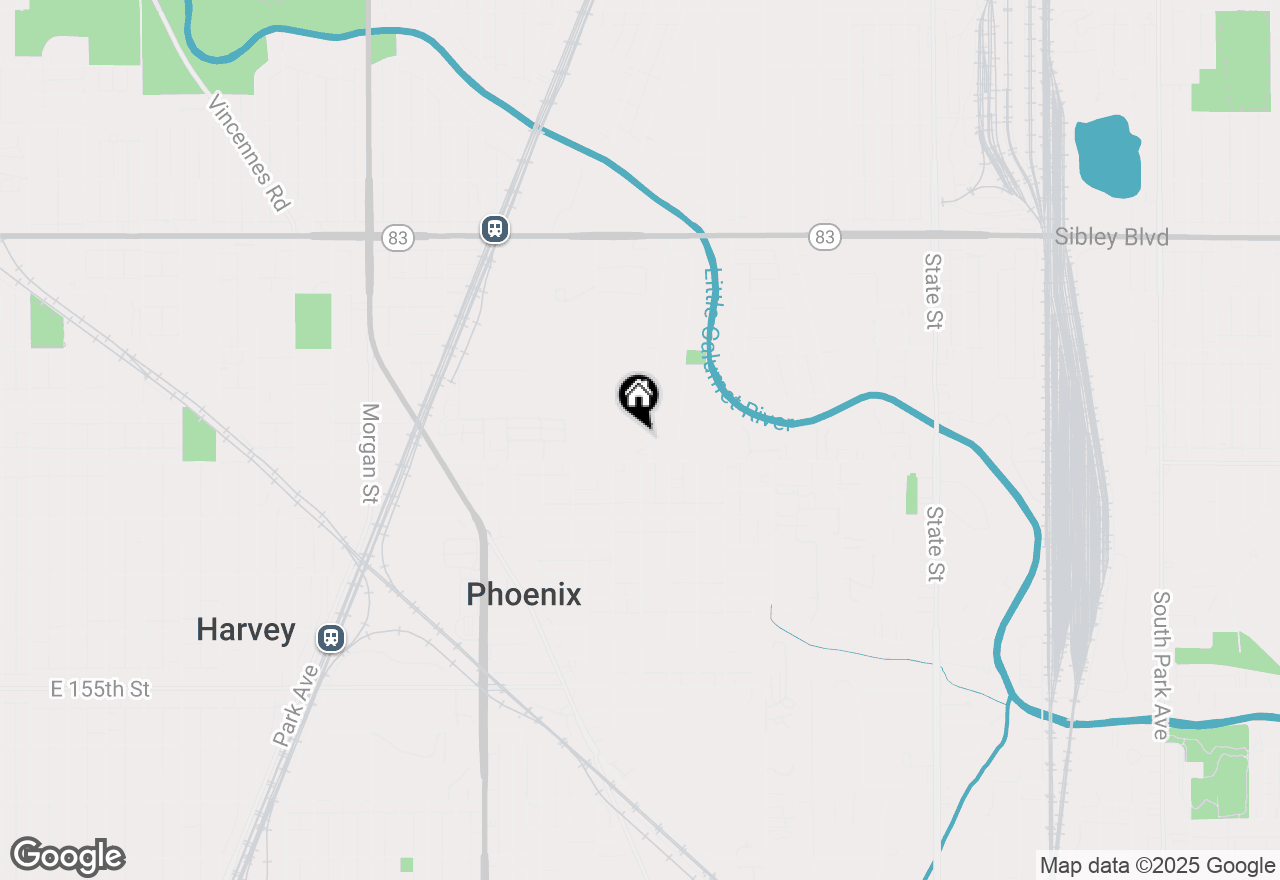 Map of 15036 Perry Avenue, South Holland, IL 60473