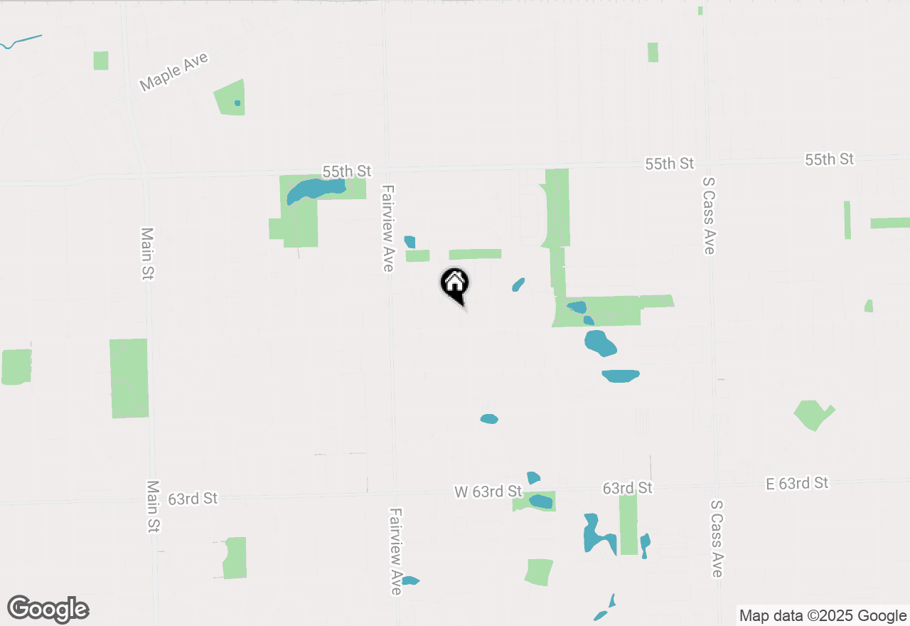 Map of 5820 Raintree Lane, Westmont, IL 60559