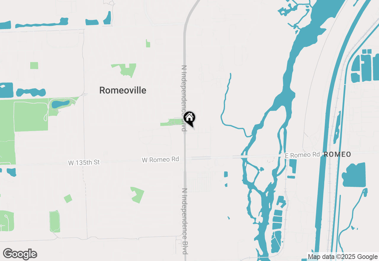Map of 369 N Independence Boulevard, Romeoville, IL 60446