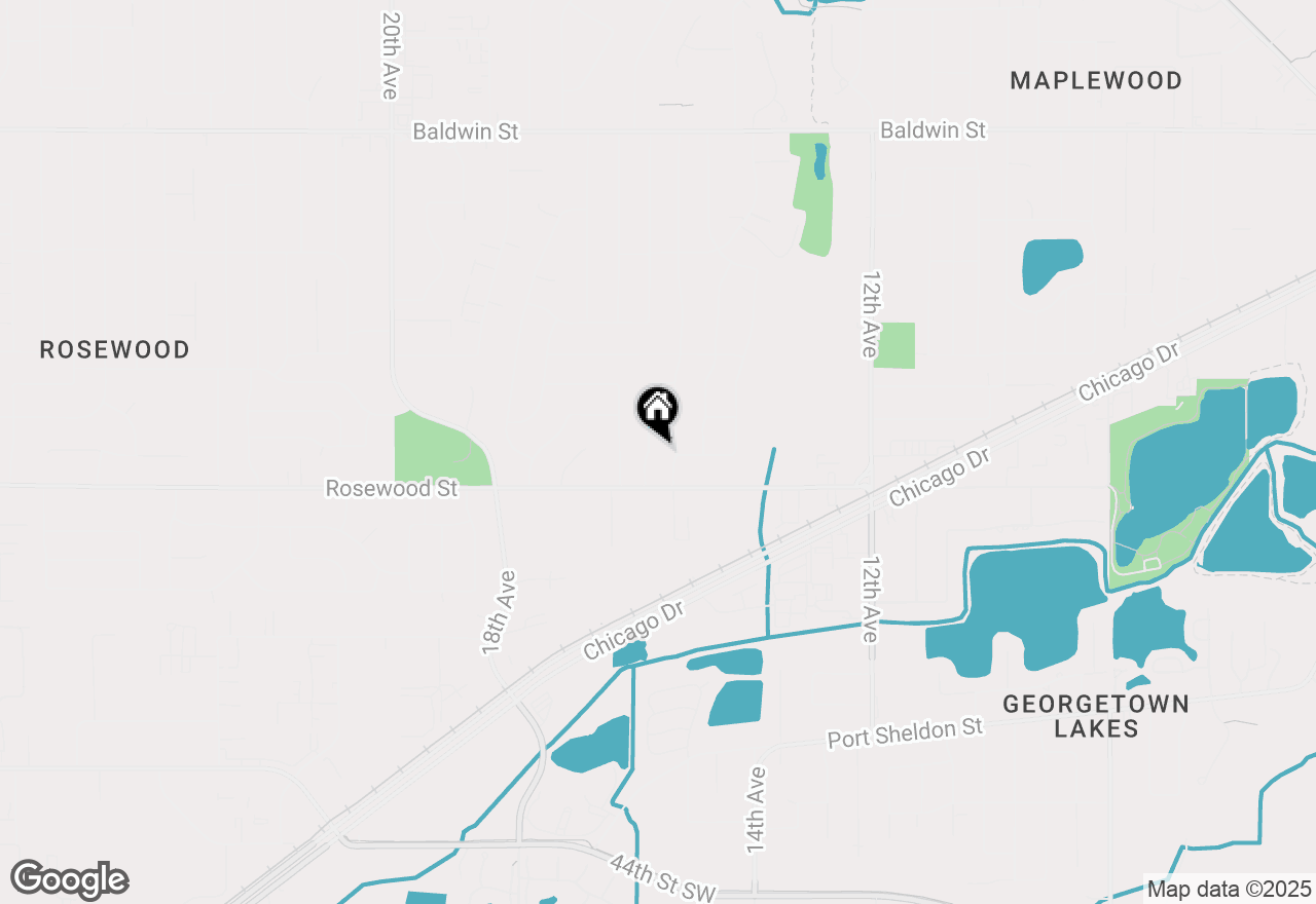 Map of 7052 Westgate Avenue, Jenison, MI 49428