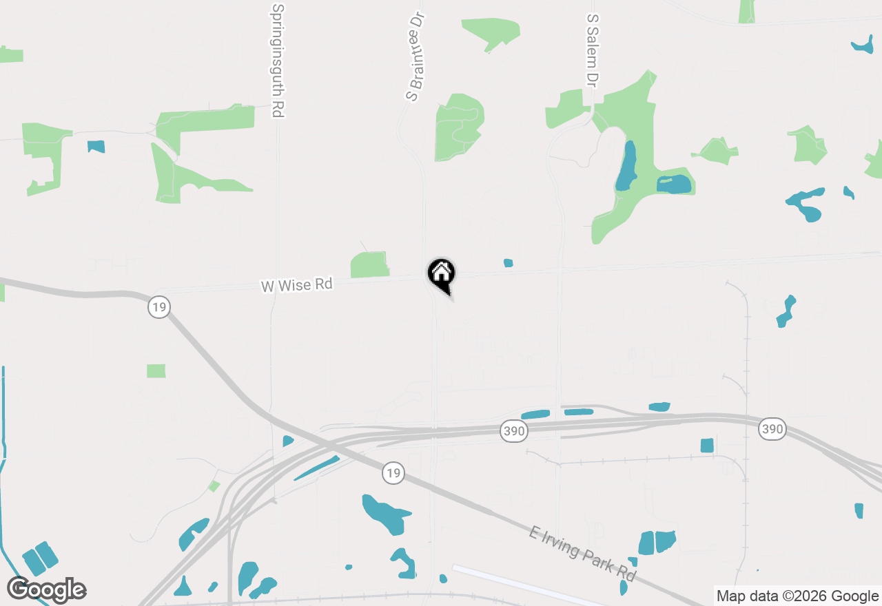 Map of 1146 Regency Court, Schaumburg, IL 60193