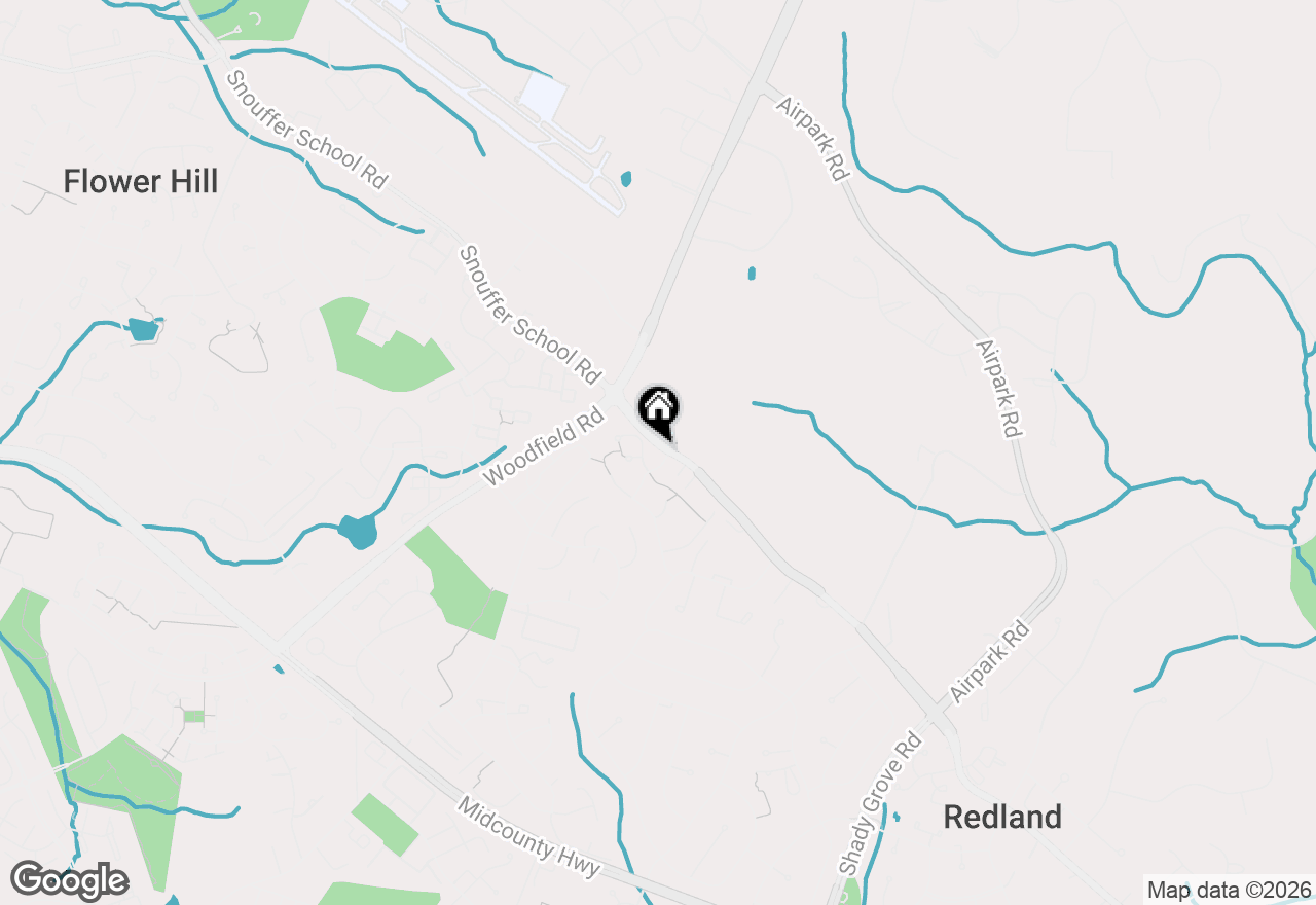 Map of 7701 Ivy Oak Drive, Gaithersburg, MD 20877