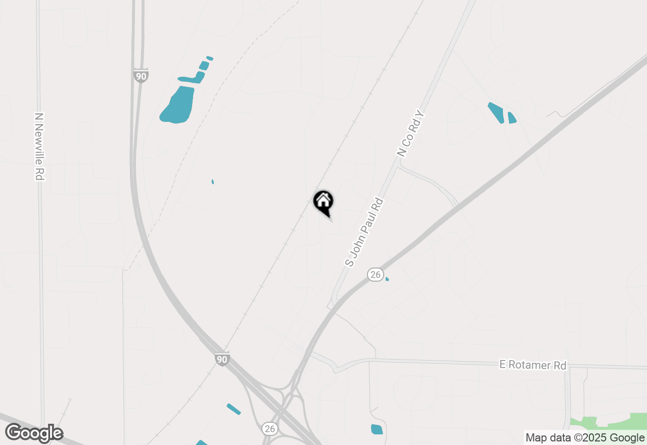 Map of 4516 Pendleton Ct, Milton, WI 53563