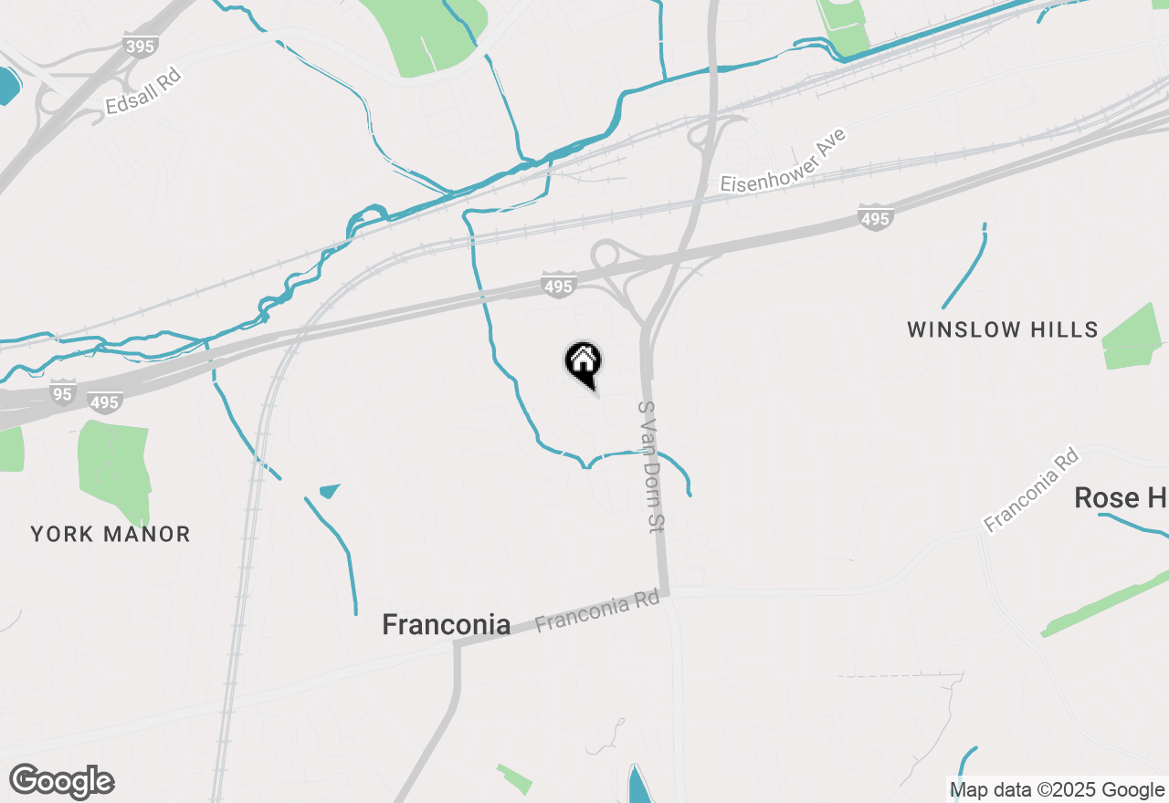 Map of 5909 Founders Hill Drive #101, Alexandria, VA 22310