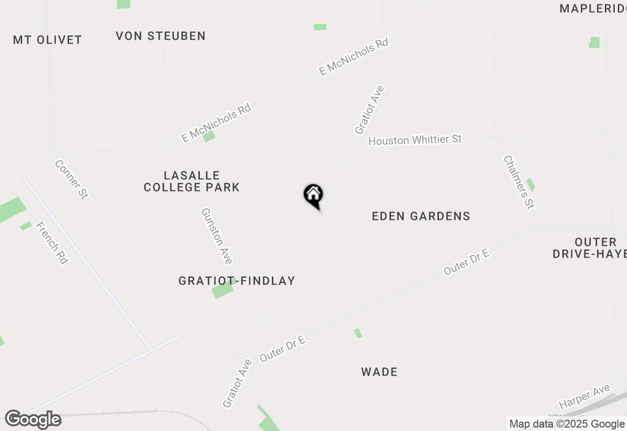 Map of 12275 Gratiot Avenue, Detroit, MI 48205