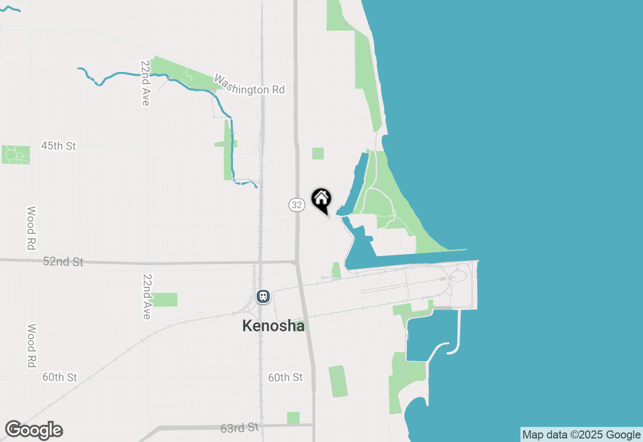 Map of 705 50th St, Kenosha, WI 53140