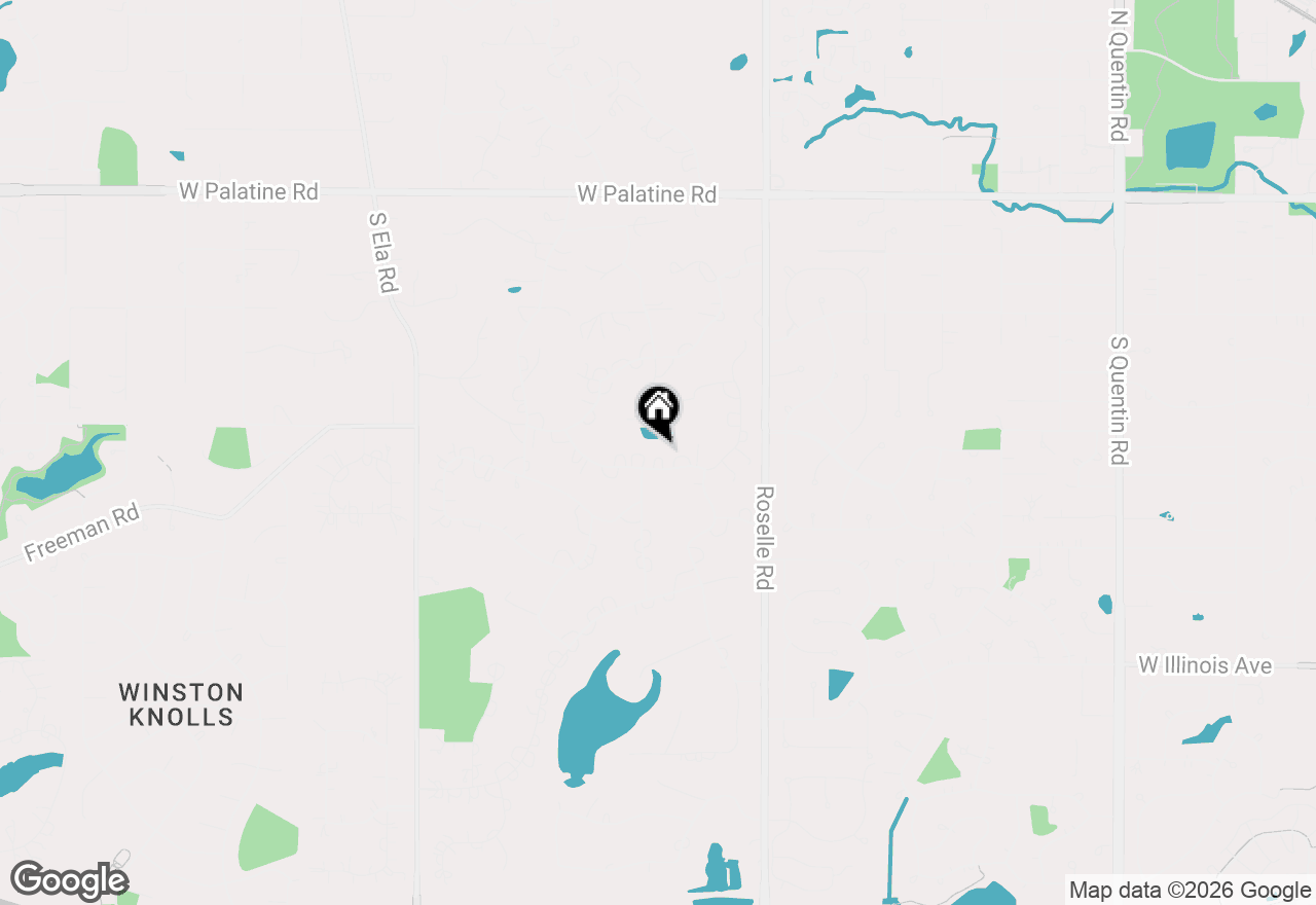 Map of 1620 Pheasant Trail, Inverness, IL 60067