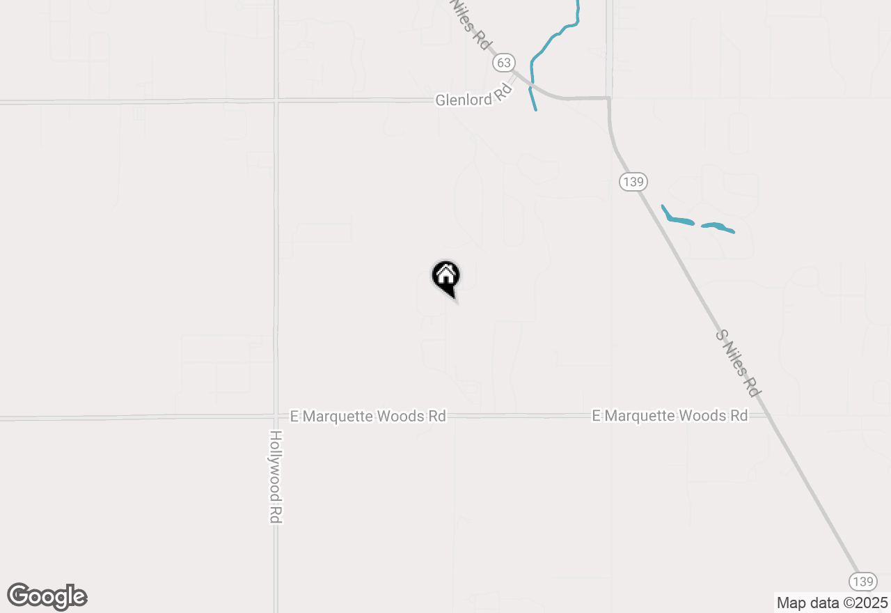 Map of 4674 &4676 Luther Path, St Joseph, MI 49085