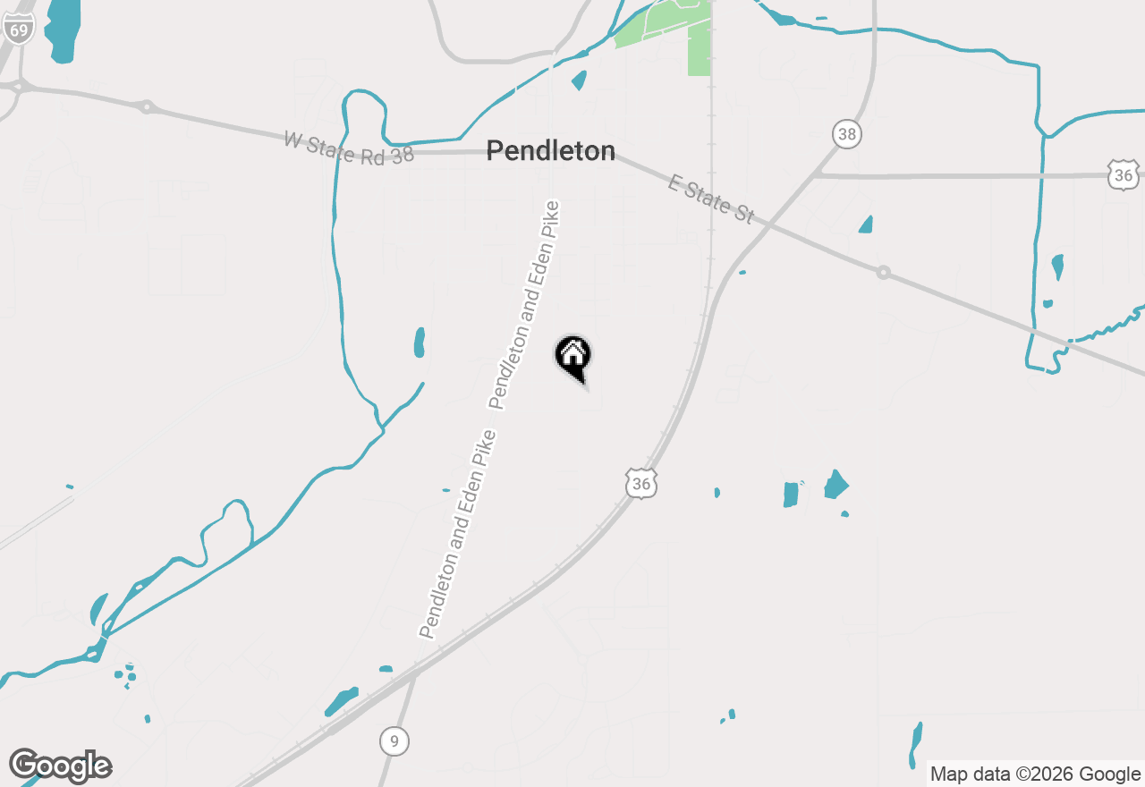 Map of 720 S Broadway Street, Pendleton, IN 46064