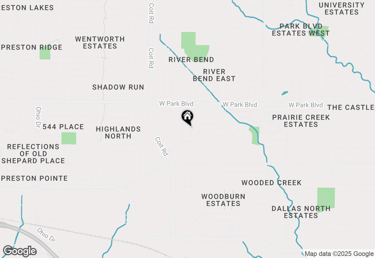 Map of 1700 Amelia Court #223, Plano, TX 75075