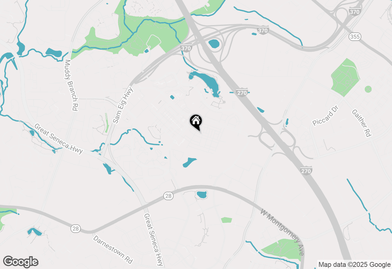 Map of 107 Armstrong Place, Gaithersburg, MD 20878