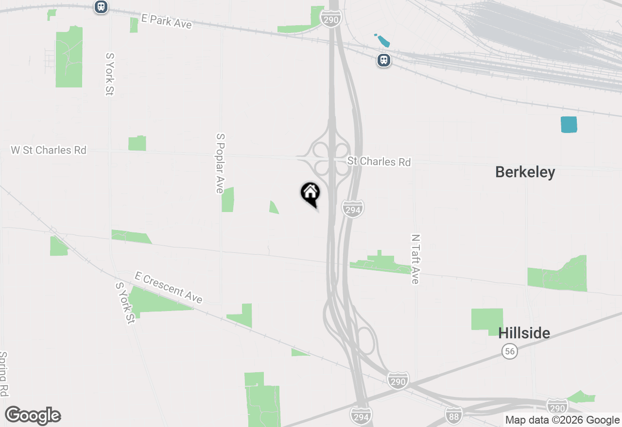 Map of 478 S Hampshire Avenue, Elmhurst, IL 60126