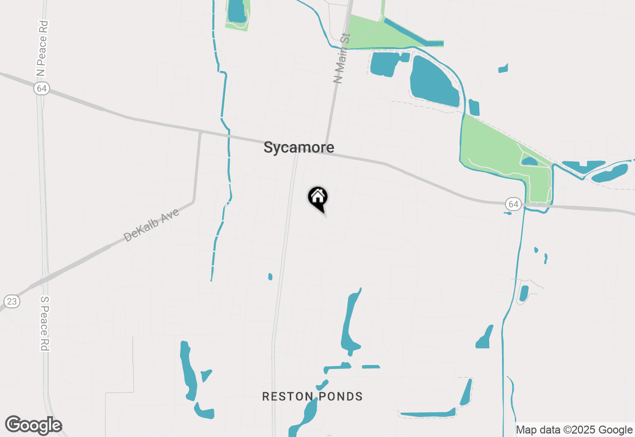 Map of 430 S Main Street, Sycamore, IL 60178