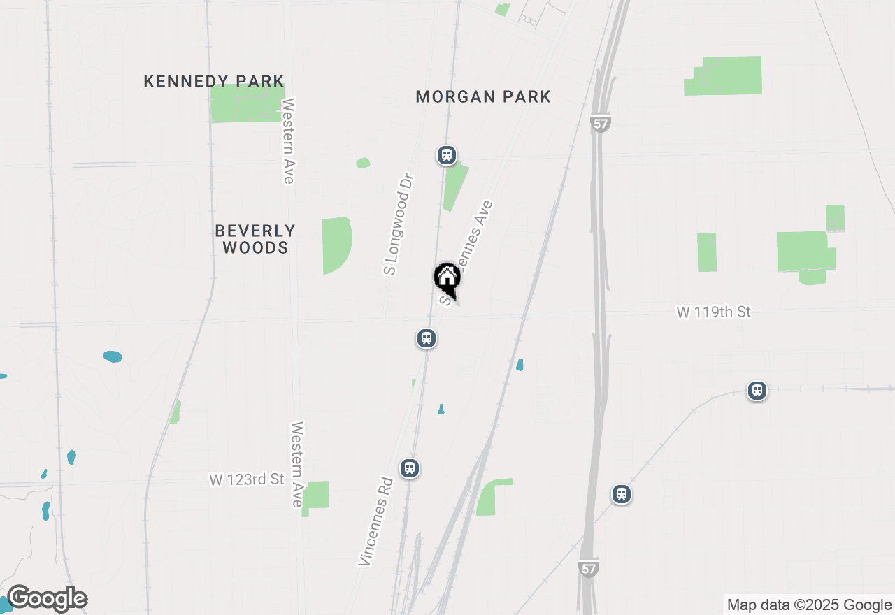 Map of 11869 S Vincennes Avenue, Chicago, IL 60643