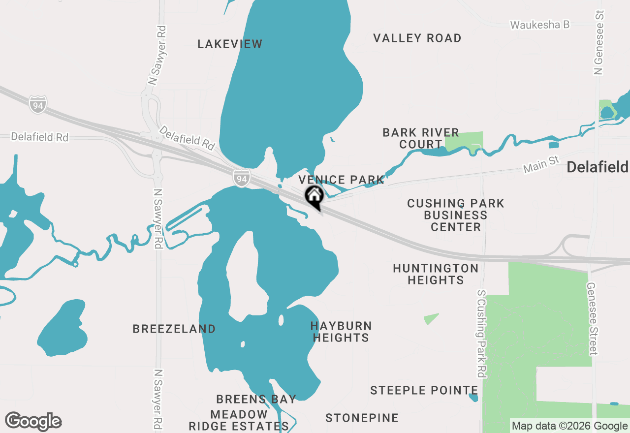 Map of 1835 N Davies Dr, Summit, WI 53066