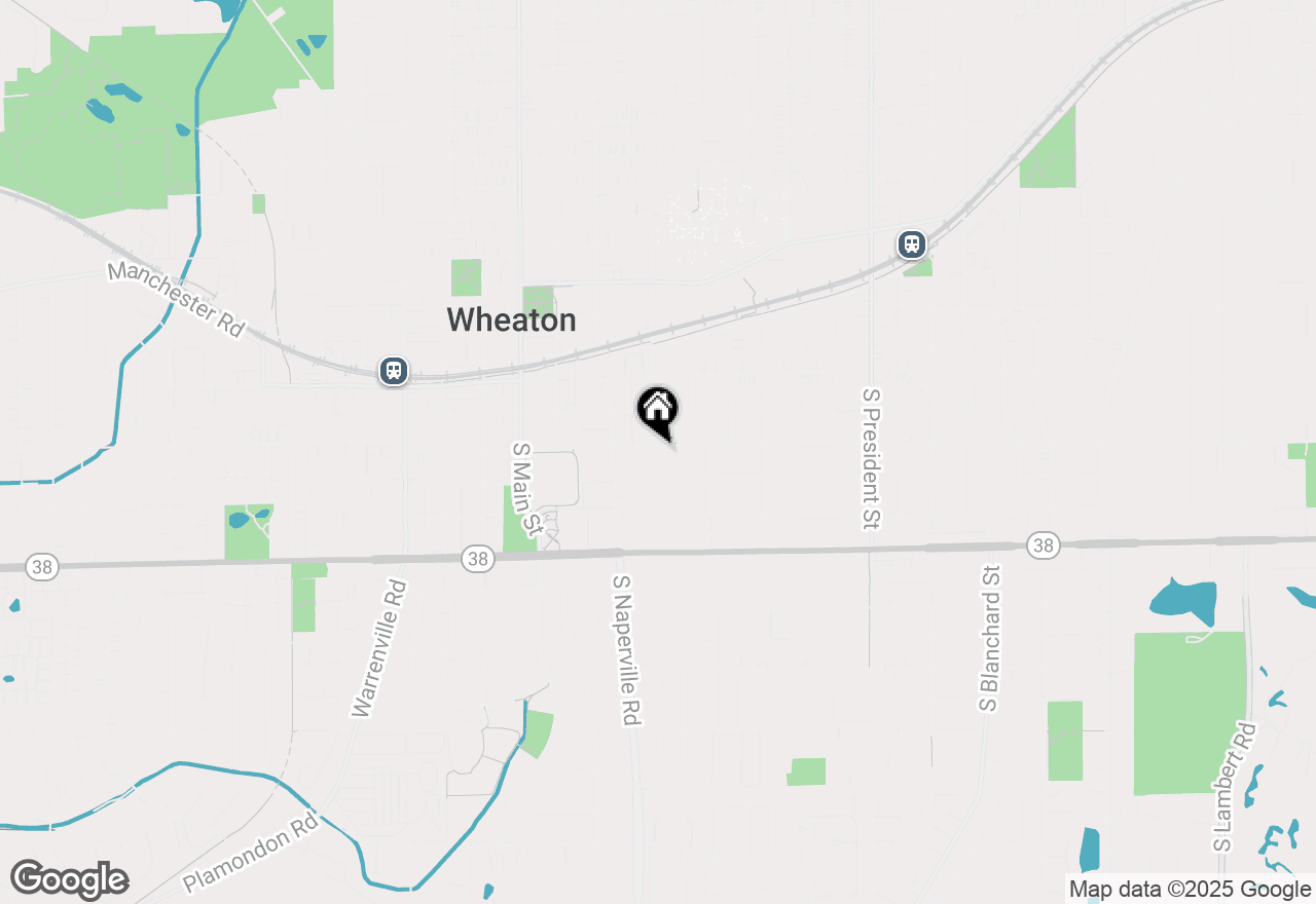 Map of 403 S Washington Street, Wheaton, IL 60187