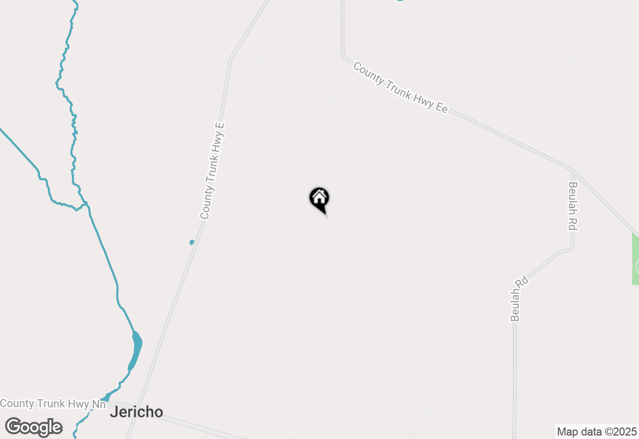 Map of S84W33100 Brown Bear Ln, Mukwonago, WI 53149