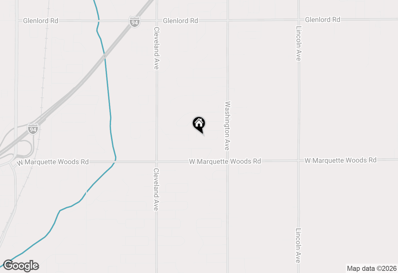 Map of 1461 Silverbrook Lane, St. Joseph, MI 49085