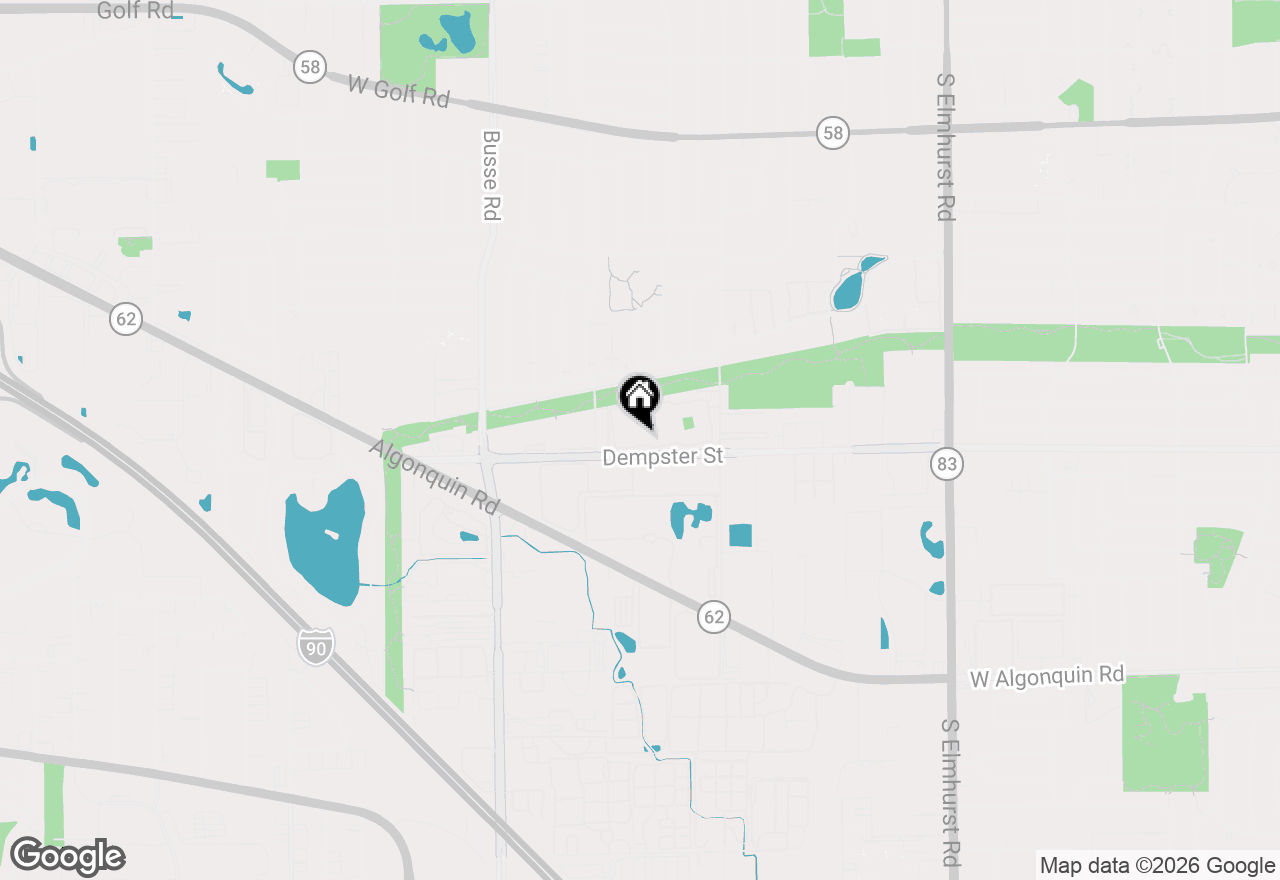 Map of 728 Dempster Street #210, Mount Prospect, IL 60056