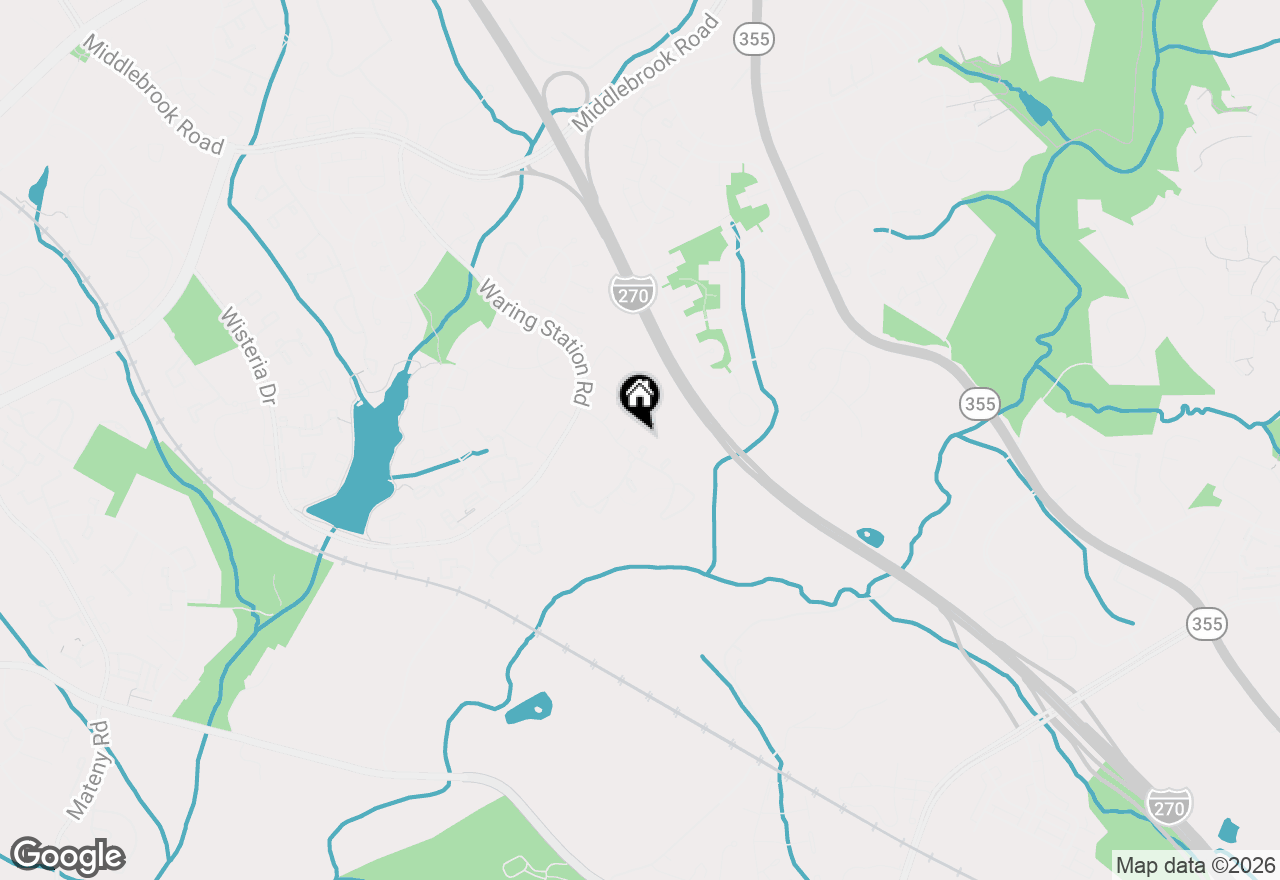 Map of 11735 Summer Oak Drive, Germantown, MD 20874