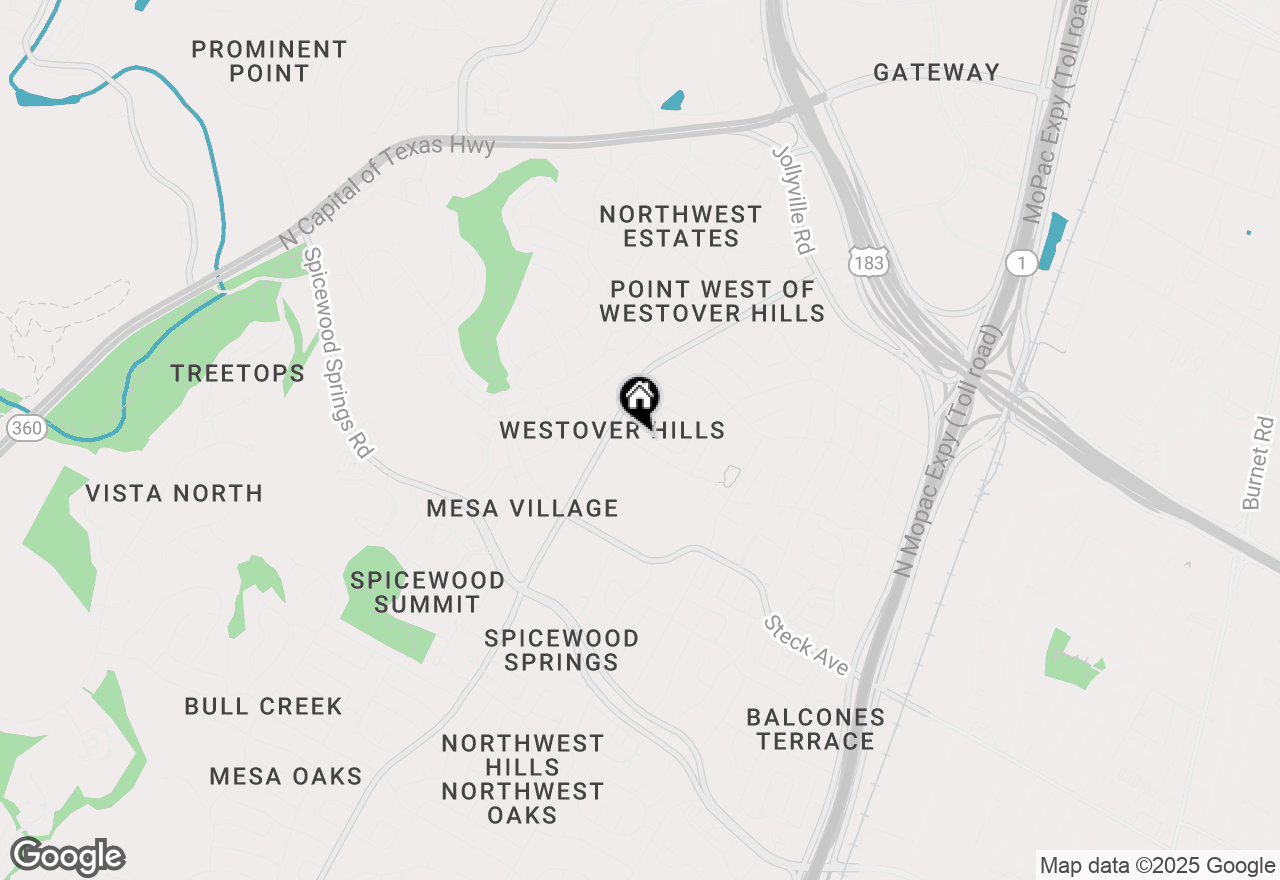 Map of 4008 Cima Serena Dr #A, Austin, TX 78759