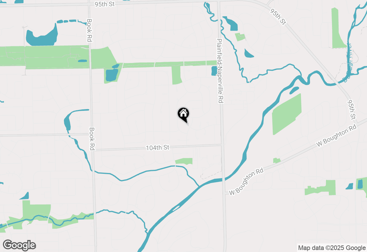 Map of 1112 Saratoga Court, Naperville, IL 60564