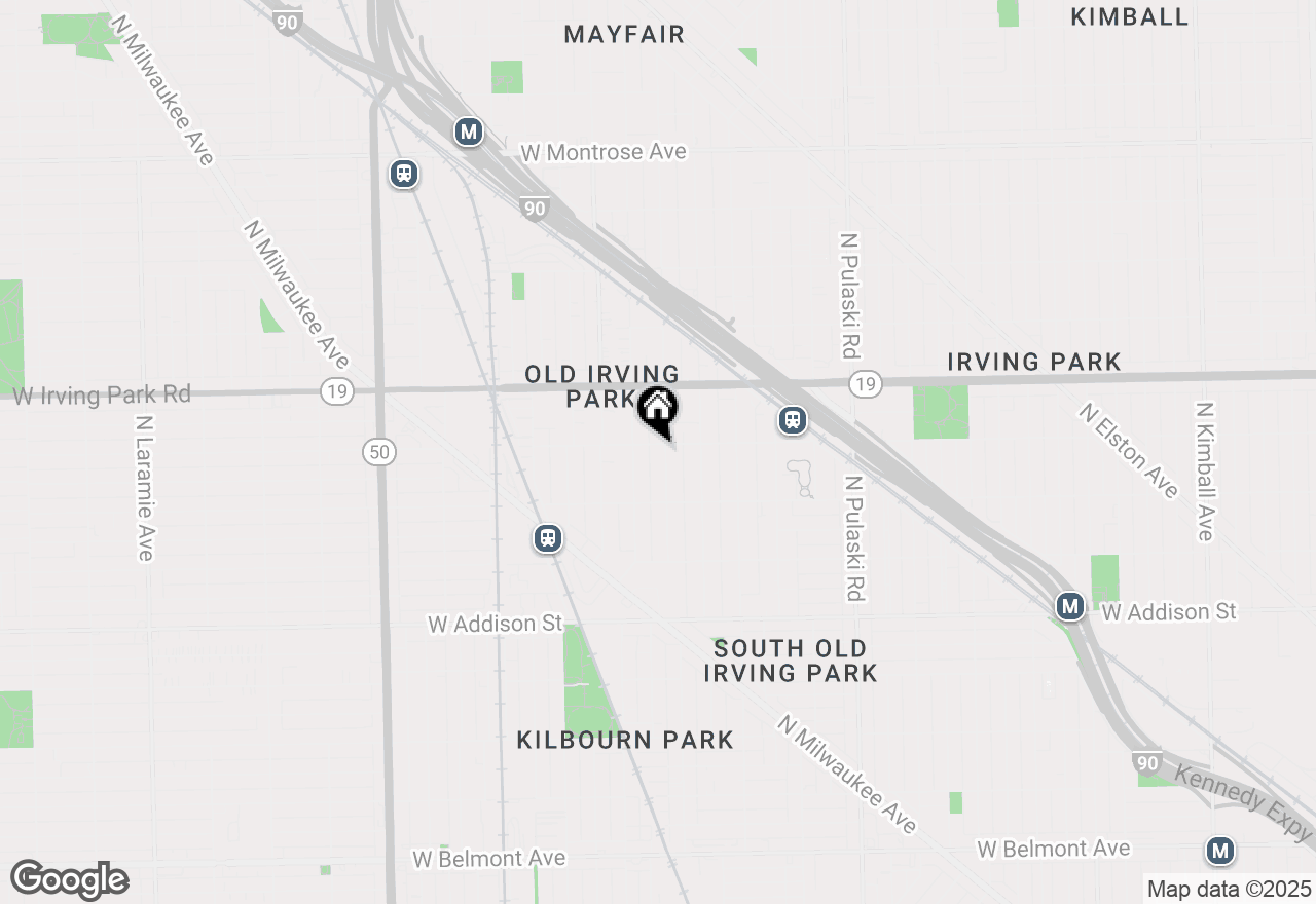 Map of 3850 N Kildare Avenue, Chicago, IL 60641