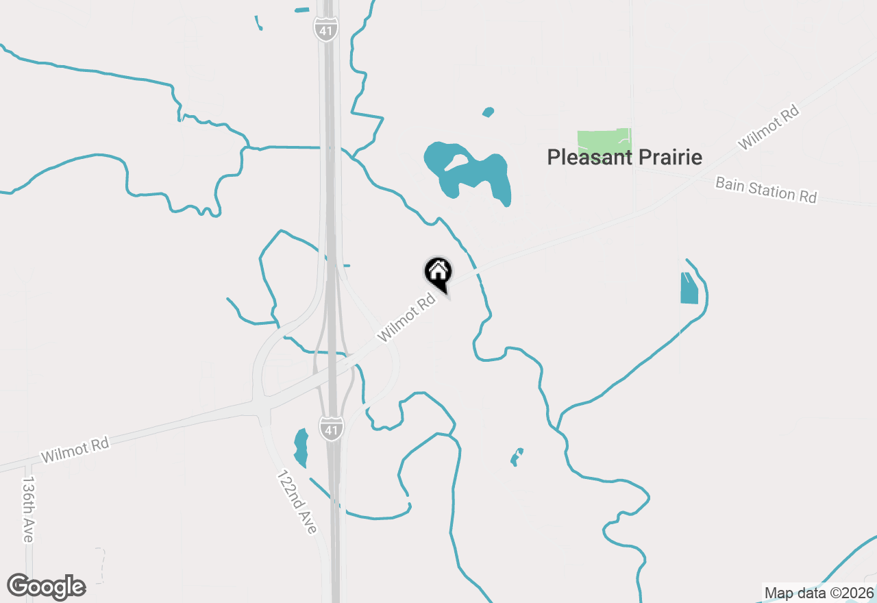 Map of 11337 Wilmot Rd, Pleasant Prairie, WI 53158