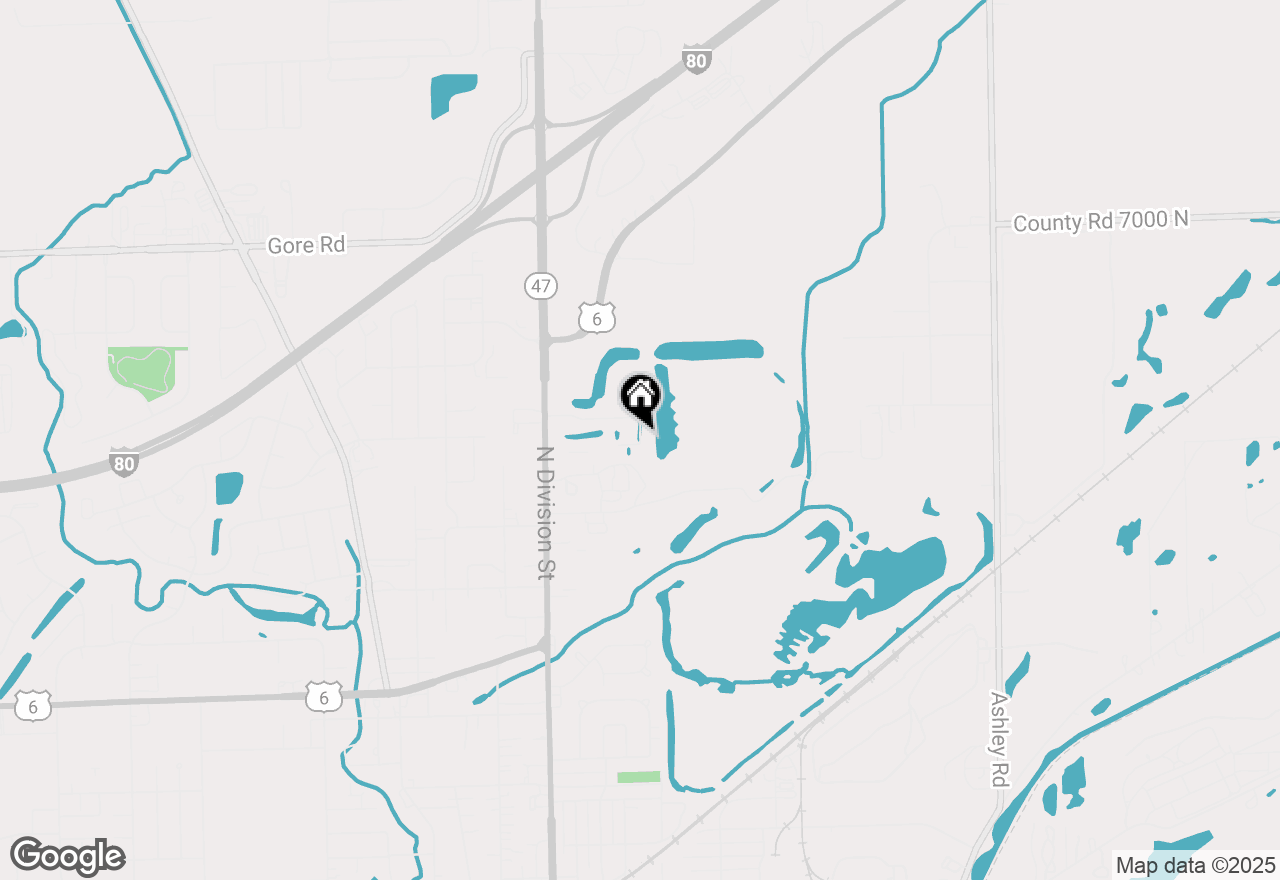 Map of 1859 Erin Lane, Morris, IL 60450